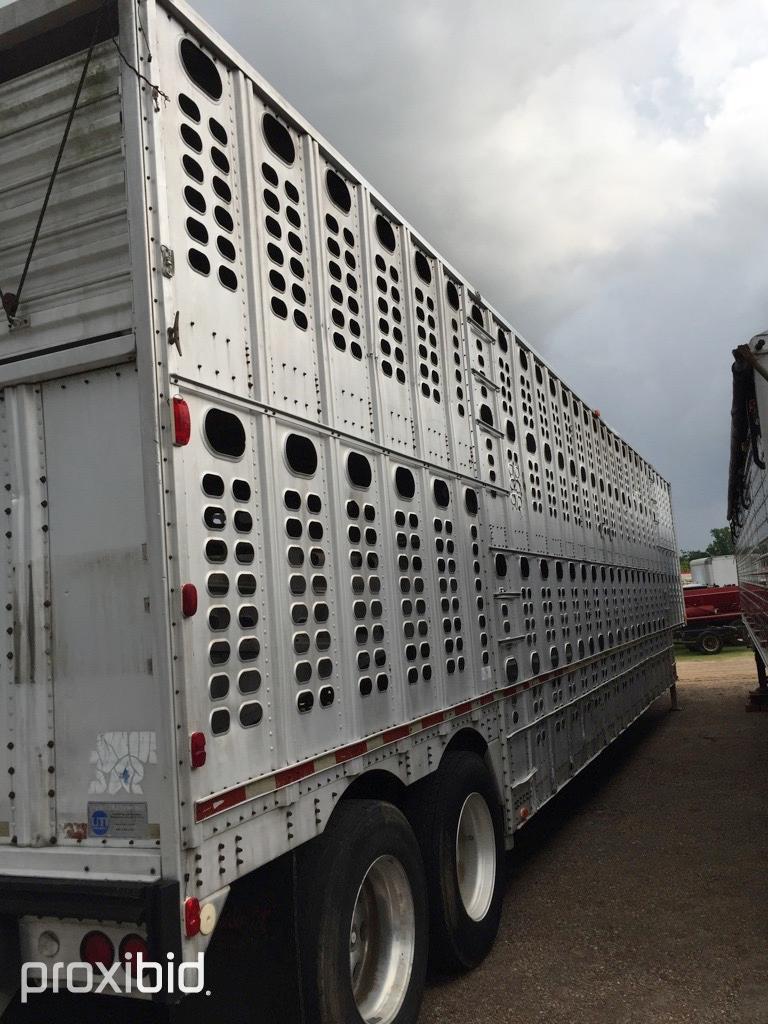 1992 Wilson 53' Cattle Trailer, s/n 1W1UCR2F3ND514543: Model FSDCL-302, All