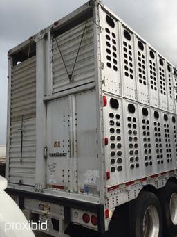 1992 Wilson 53' Cattle Trailer, s/n 1W1UCR2F3ND514543: Model FSDCL-302, All