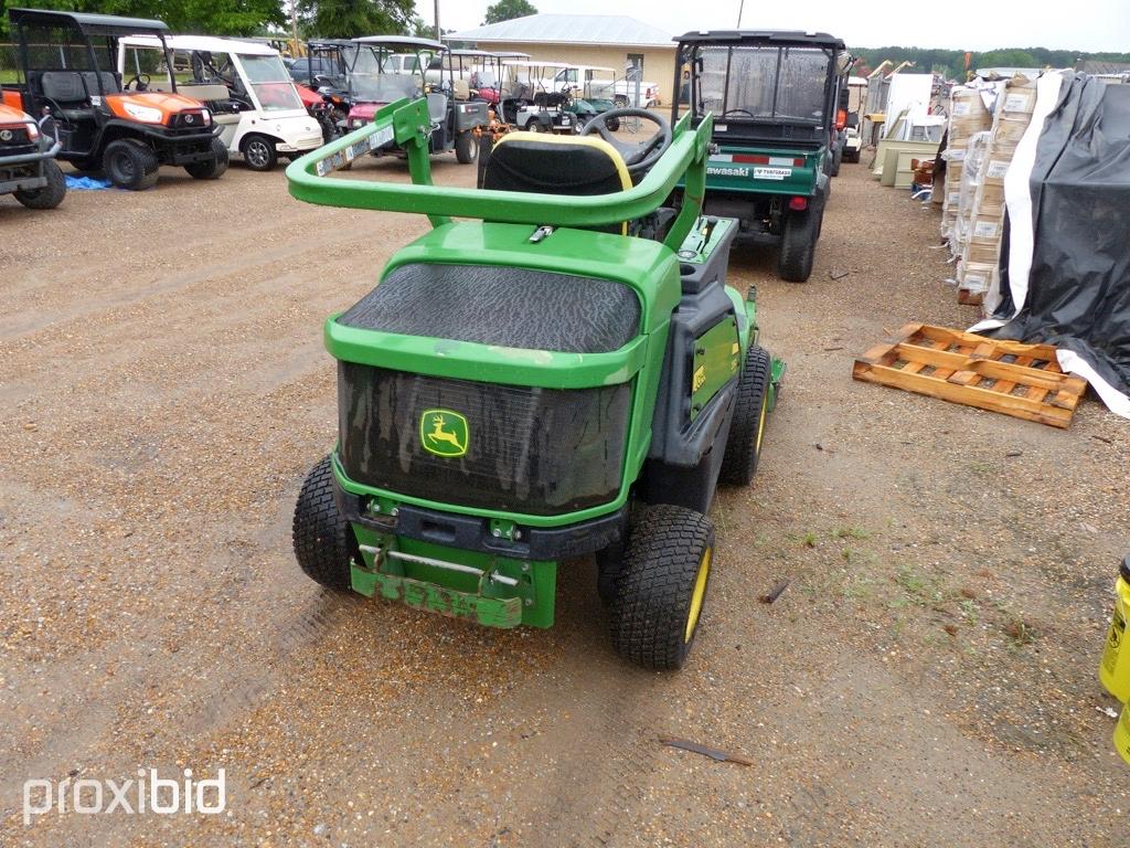 John Deere 1550 Mower, s/n 1TC1550DLGS020486: 60" Front Mower, Meter Shows