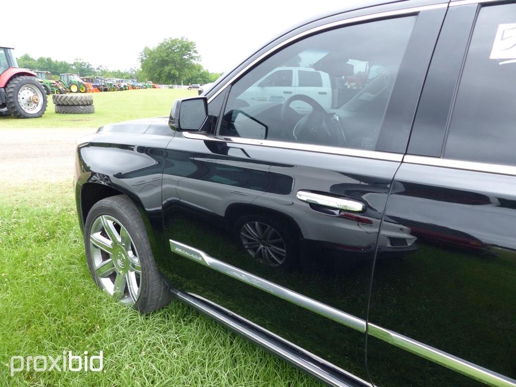 2015 Cadillac Escalade AWD, s/n 1GYS3CKJ2FR154666: Platinum, Loaded, Sunroo