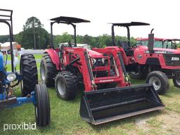 Mahindra 2555 Tractor, s/n 55GRL01270: w/ Mahindra 2555L Loader w/ Bkt., Ro