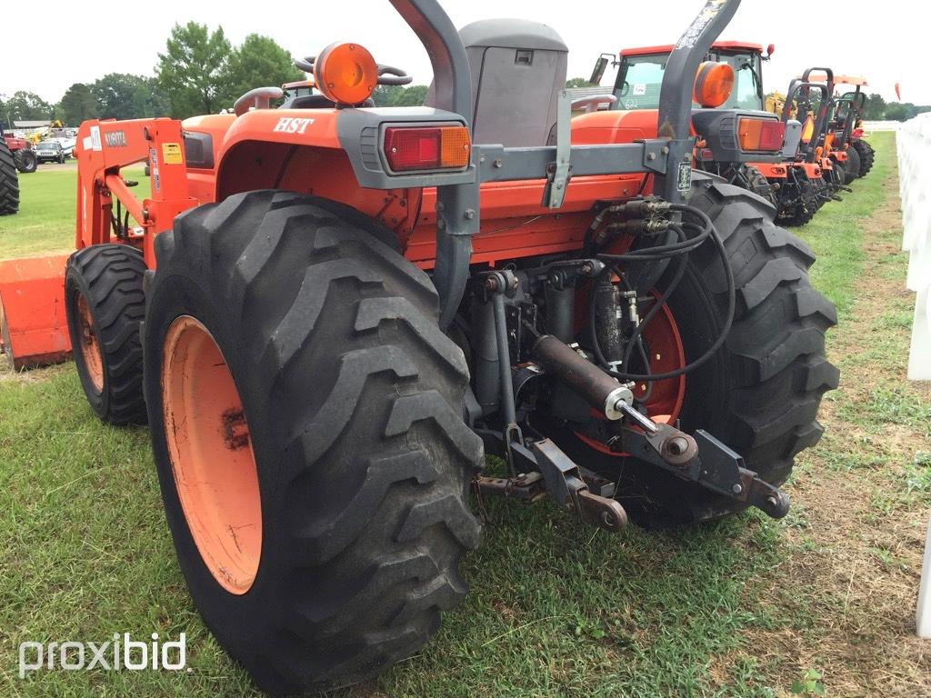 Kubota L3130 MFWD Tractor, s/n 30161: HST, Loader, Canopy, Meter Shows 1753