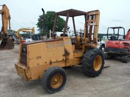 Case 585E Rough-terrain Forklift, s/n 17020161: 2wd, Side Shift, 5000 lb. C