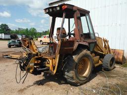 Case 580SK Loader Backhoe, s/n JJC0172409: Meter Shows 4547 hrs