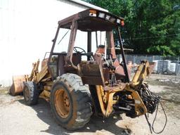 Case 580SK Loader Backhoe, s/n JJC0172409: Meter Shows 4547 hrs