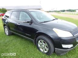 2009 Chevy Traverse LT SUV, s/n 1GNEV23D39S143115: All Wheel Drive, 4-door,