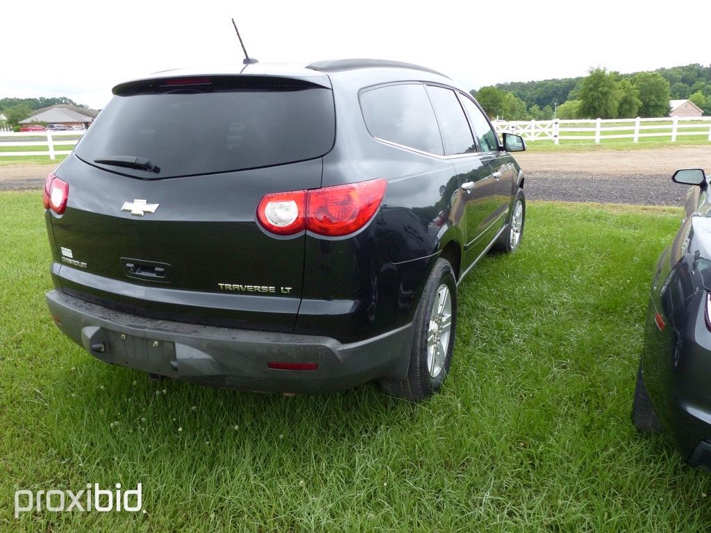 2009 Chevy Traverse LT SUV, s/n 1GNEV23D39S143115: All Wheel Drive, 4-door,