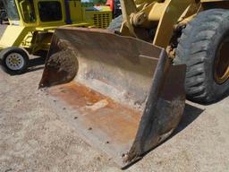 Cat 928F Rubber-tired Loader, s/n 2XL01977: Encl. Cab, GP Bkt., Meter Shows