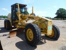 2001 Komatsu GD530A-2BY Motor Grader, s/n 210649: Encl. Cab, Hyd. Side Shif