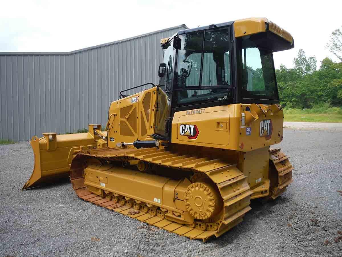 Unused 2022 Cat D3 LGP Dozer, s/n CAT000D3HXKY02477: C/A, 6-way Blade, Back