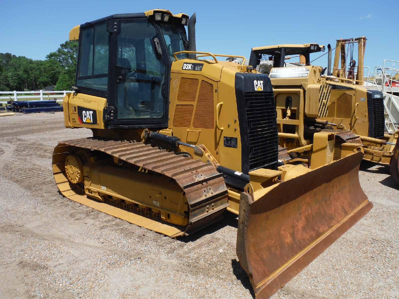 2020 Cat D3K2 LGP Dozer, s/n KL207857: C/A, 6-way Blade, Meter Shows 2042 h