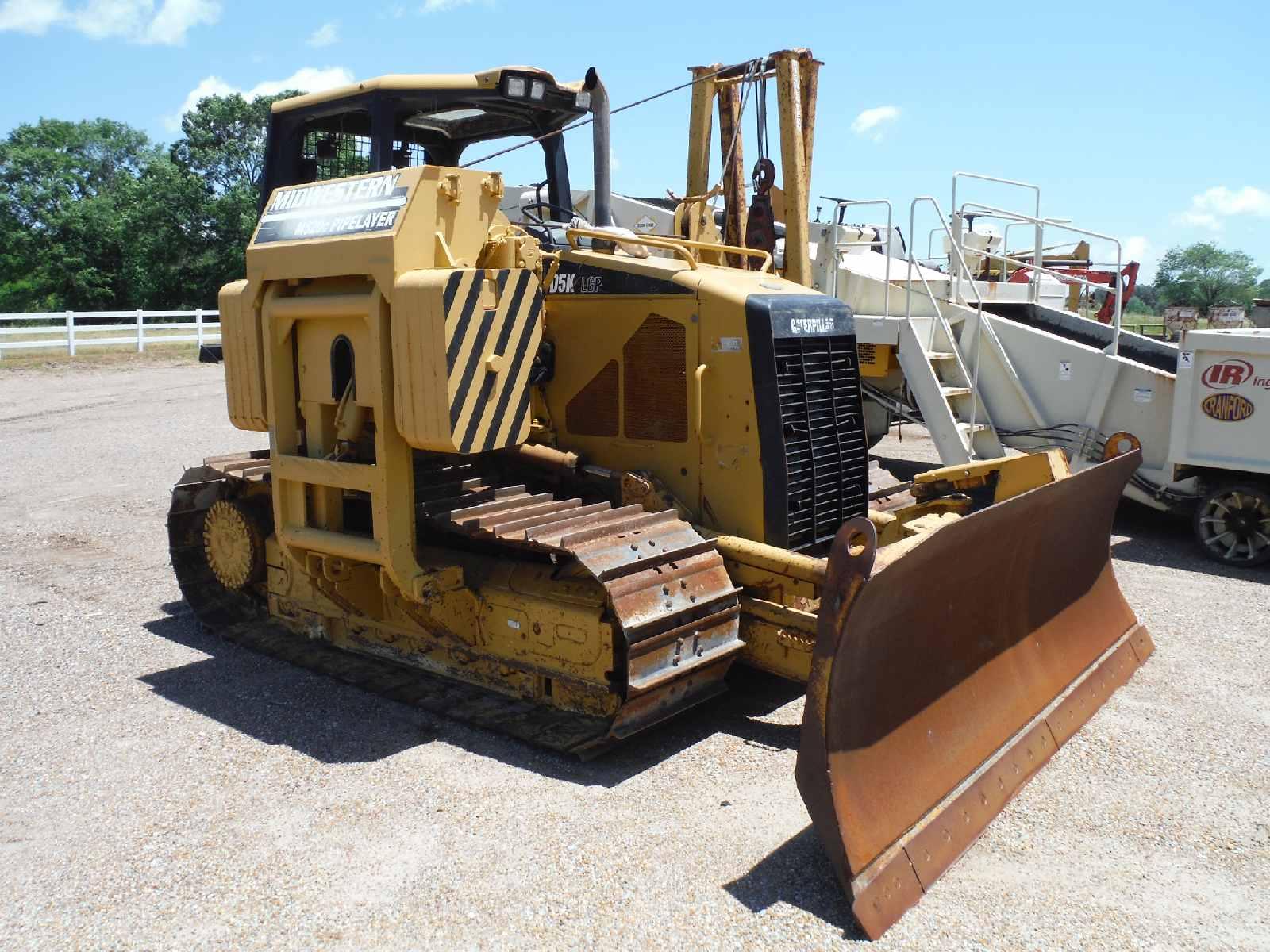 2008 Cat D5K LGP Dozer/Pipelayer, s/n CAT00D5KAYYY00270: Canopy, w/ Midwest