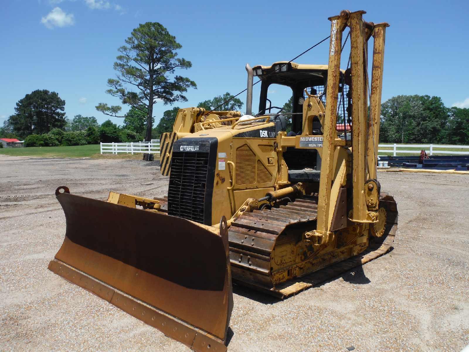 2008 Cat D5K LGP Dozer/Pipelayer, s/n CAT00D5KAYYY00270: Canopy, w/ Midwest