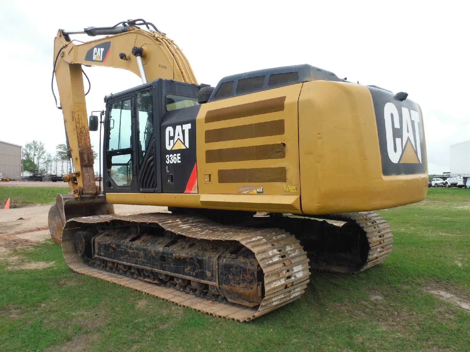 2013 Cat 336EL Excavator, s/n BZY02439: Encl. Cab, Meter Shows 3355 hrs