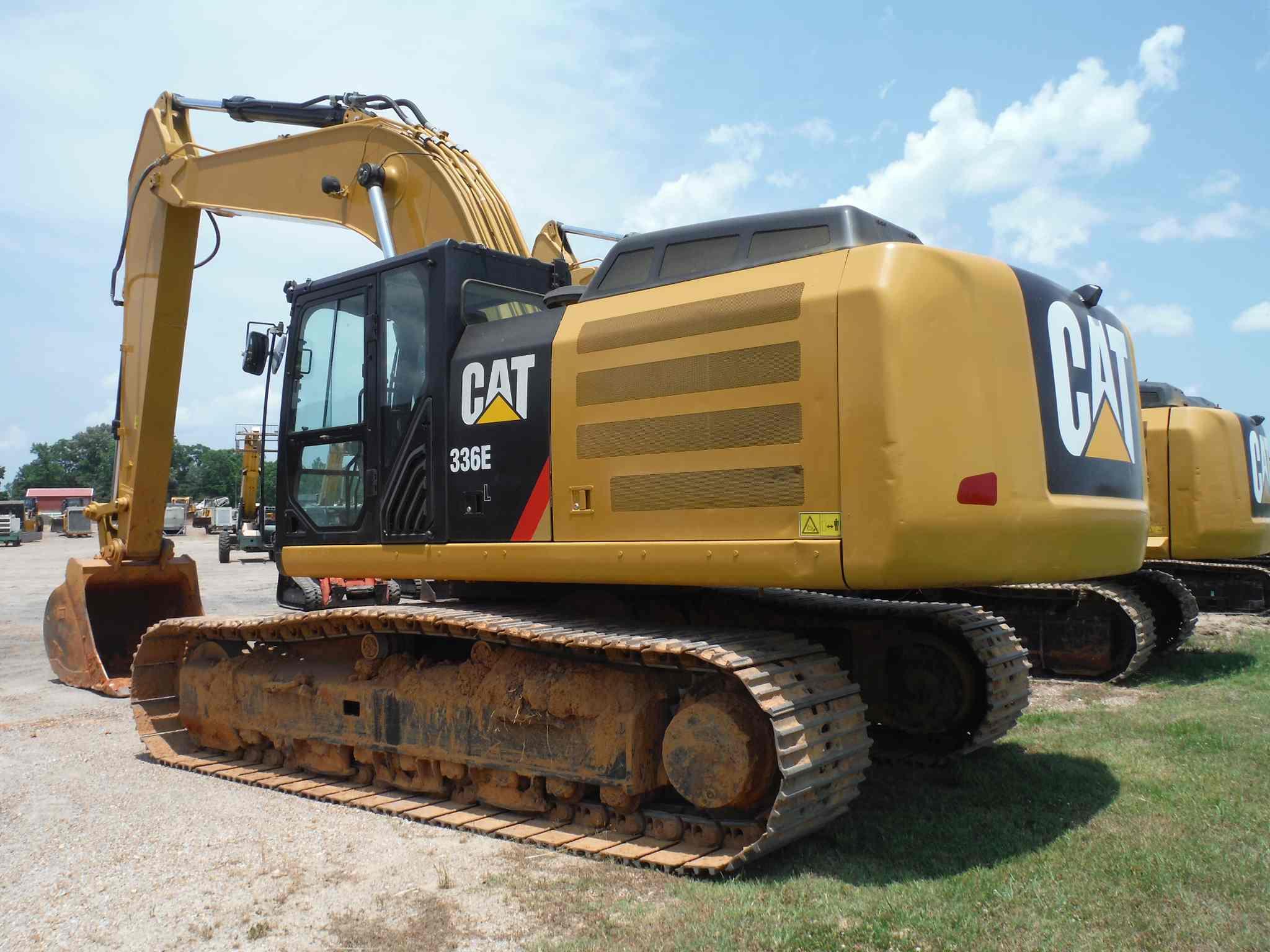 2014 Cat 336EL Excavator, s/n FJH00957: C/A, Meter Shows 7323 hrs