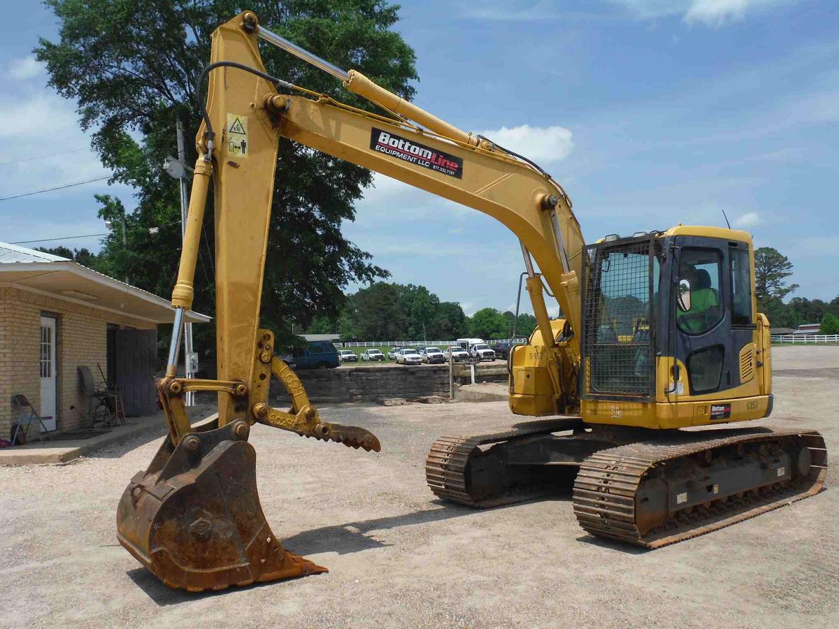 2011 Komatsu PC138USLC-8 Excavator, s/n KMTPC189ED1026213: C/A, Manual Thum