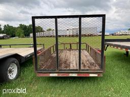 Shopbuilt 6x12 Trailer (No Title - Bill of Sale Only): S/A, Bumper-pull, La