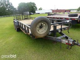 2018 Load Trail Trailer, s/n 4ZECH2021J1157823: Bumper-pull, 7000 lb. Axles