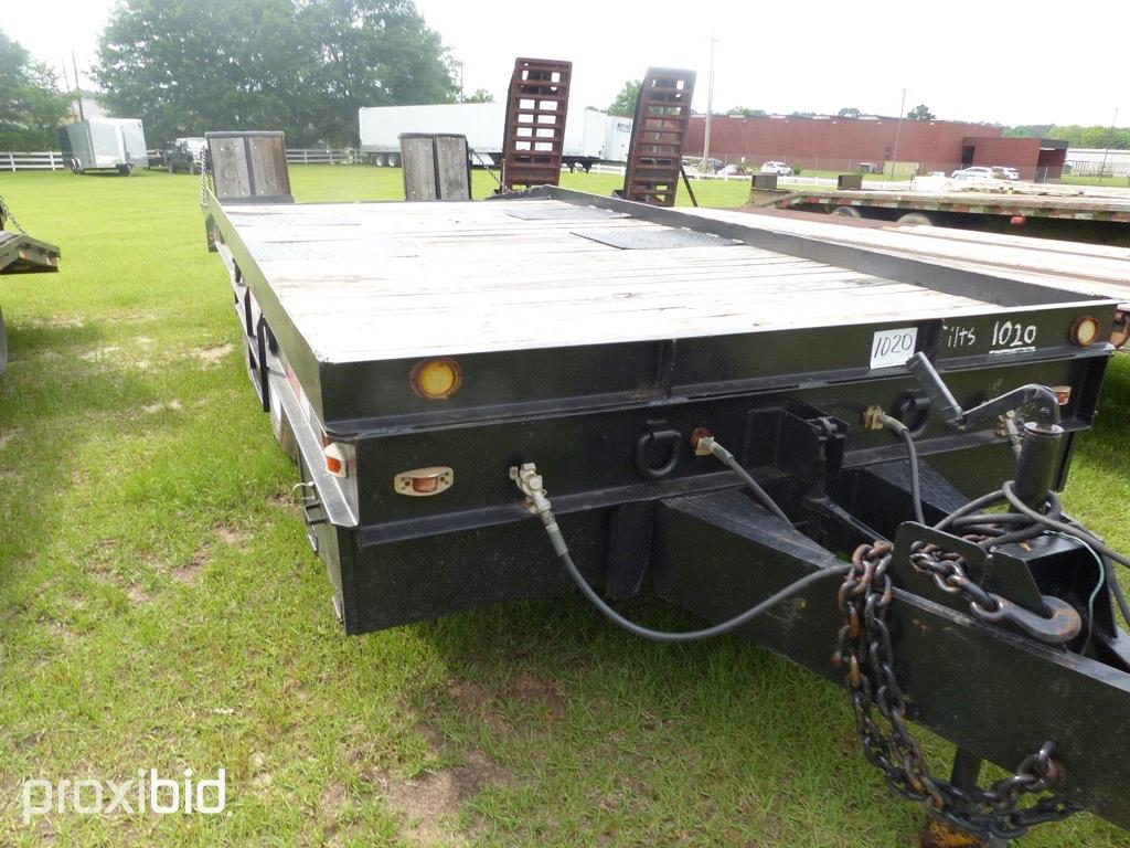 1980 Wisconsin Tilt Tag Trailer, s/n 7092 (Title Delay): 20-ton, Pintle Hit