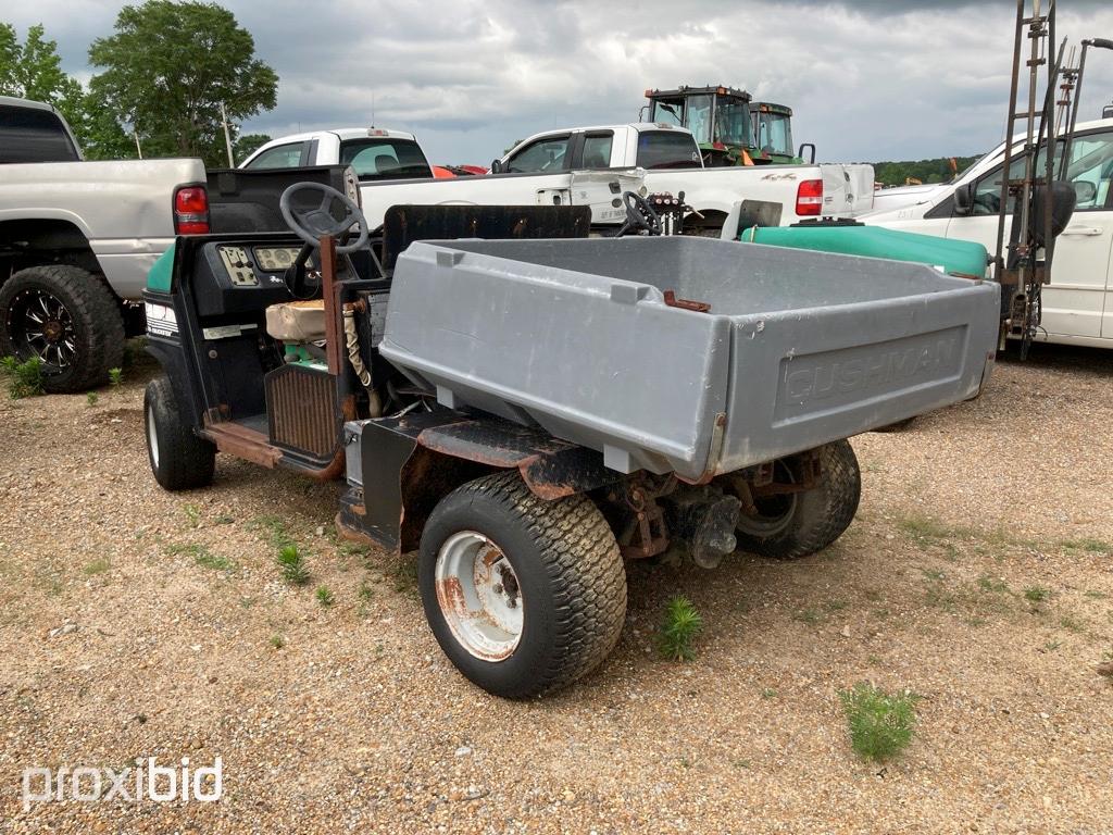 Cushman Truckster Utility Cart, s/n 00002156 (No Title - Salvage): 4-wheel