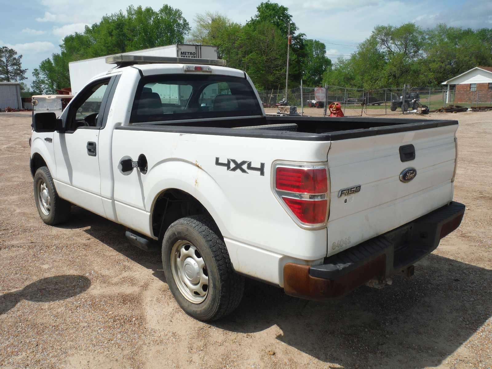 2010 Ford F150 4WD Pickup, s/n 1FTMF1EW0AFC92153 (Inoperable): Reg. Cab, Au