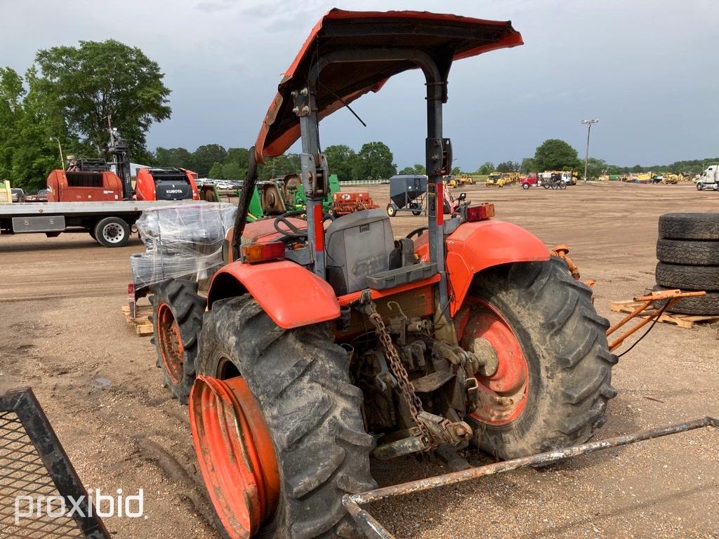 Kubota M7040 MFWD Tractor, s/n 91851 (Salvage)