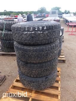 (4) LT315/75R16 Tires w/ Rims