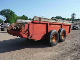 New Holland 195 Manure Spreader, s/n 817586