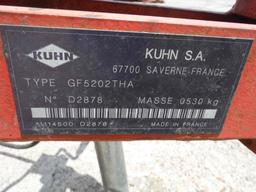 Kuhn GF5202THA Hay Tedder, s/n D2878