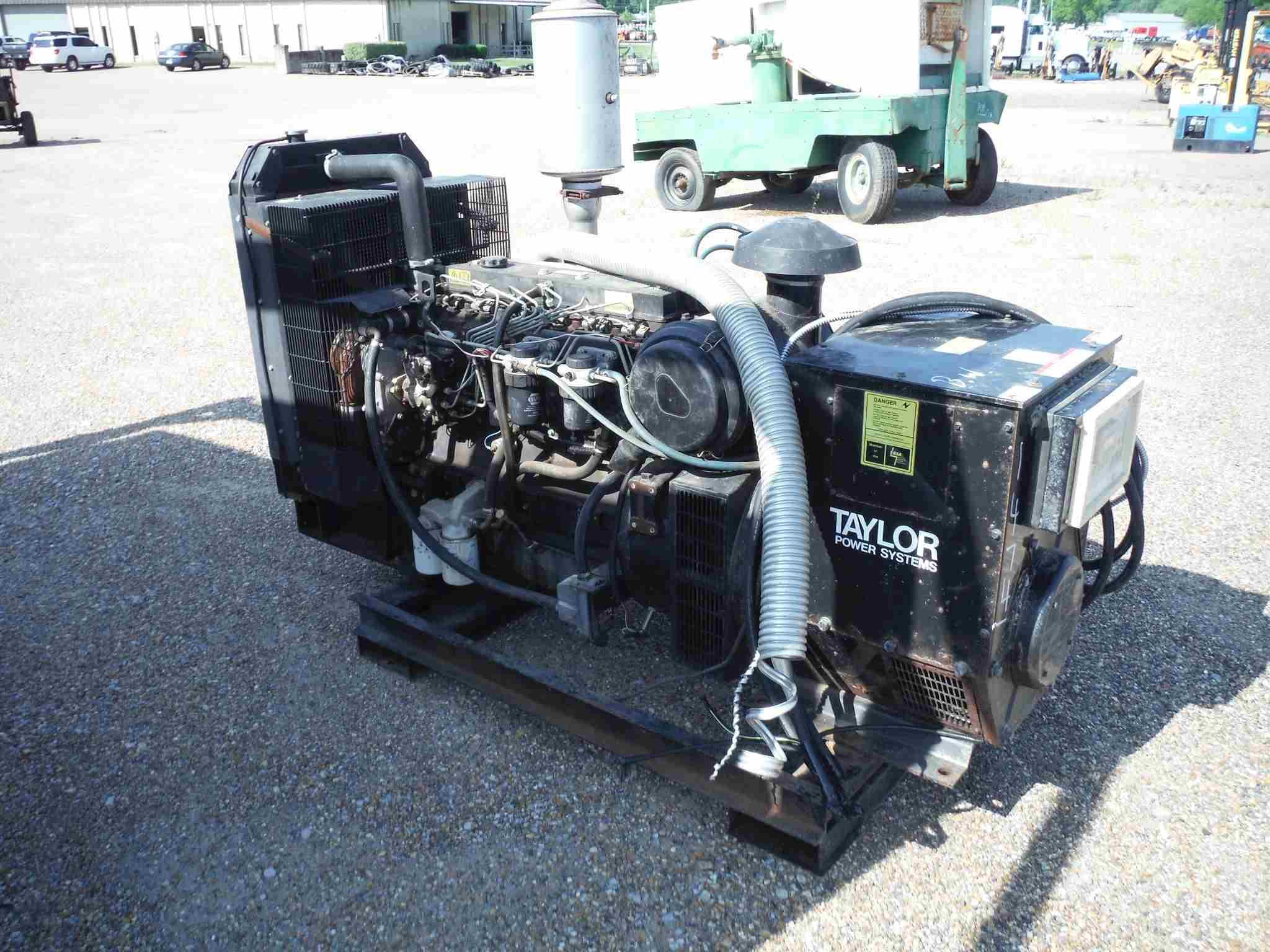 Taylor 108KW Generator, s/n 17238: Model P108CD1, Single Phase, Perkins 6-c