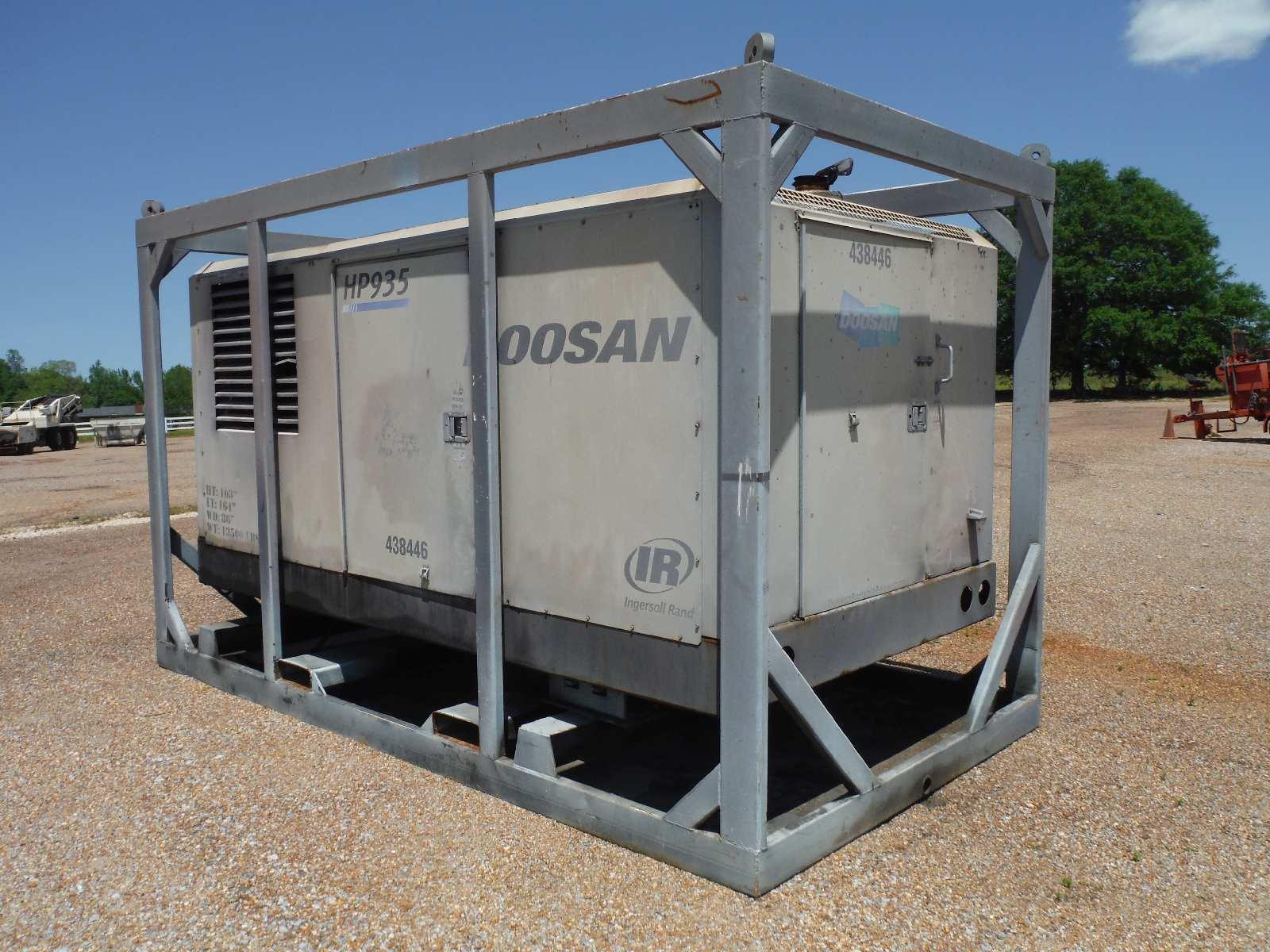 2012 Doosan/Ingersoll Rand HP935 Air Compressor, s/n 438446UCWE78: Cummins