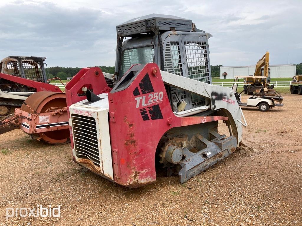 2009 Takeuchi TL250 Skid Steer, s/n 225000599 (Salvage)