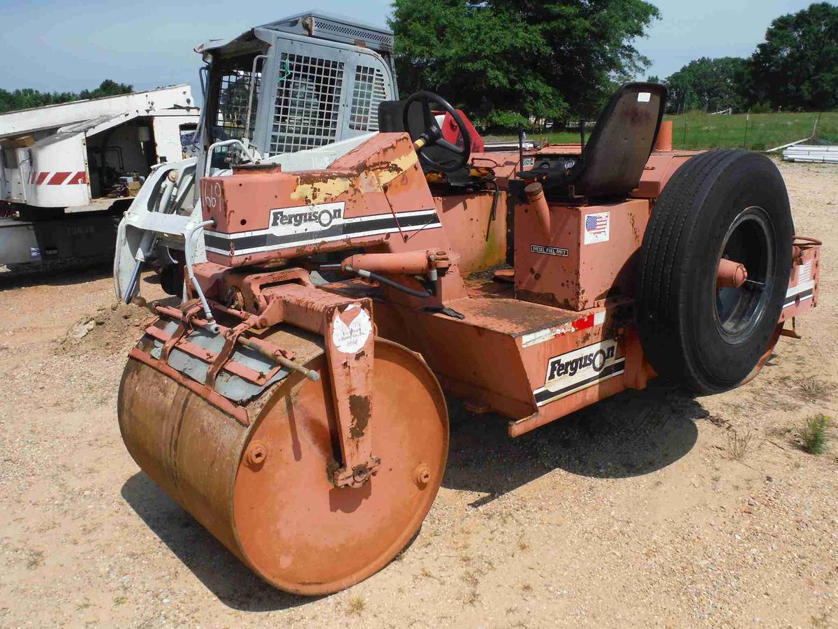 Ferguson 46A Tandem Drum Roller, s/n 3477 (Salvage): (Owned by MDOT)