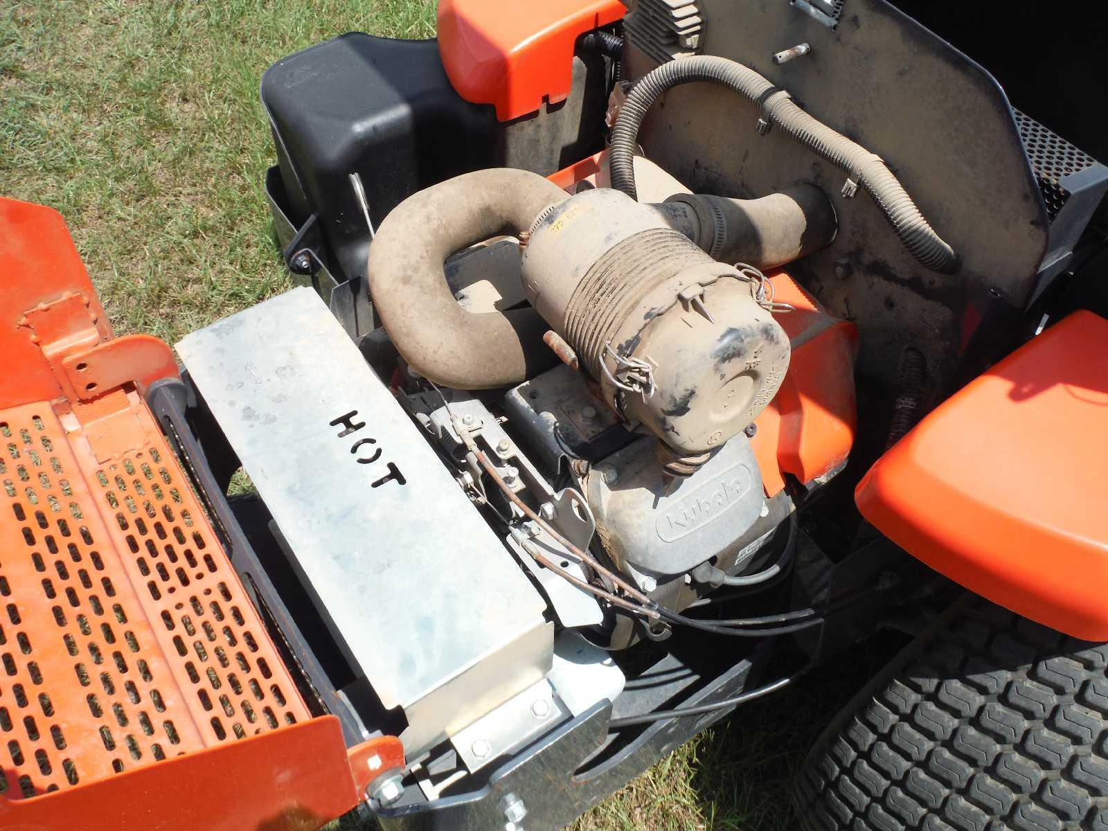 Kubota ZG222A Zero-turn Mower, s/n 57403: 48" Cut, Meter Shows 190 hrs