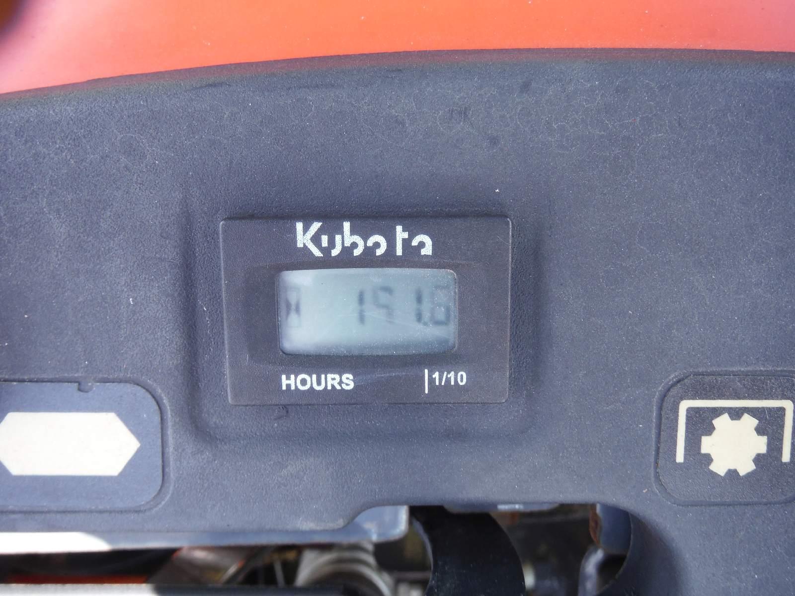 Kubota ZG222A Zero-turn Mower, s/n 57403: 48" Cut, Meter Shows 190 hrs