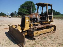 2007 Cat D3G LGP Dozer, s/n CAT00D36CBYR02039 (Salvage): 4-post Canopy, 6-w