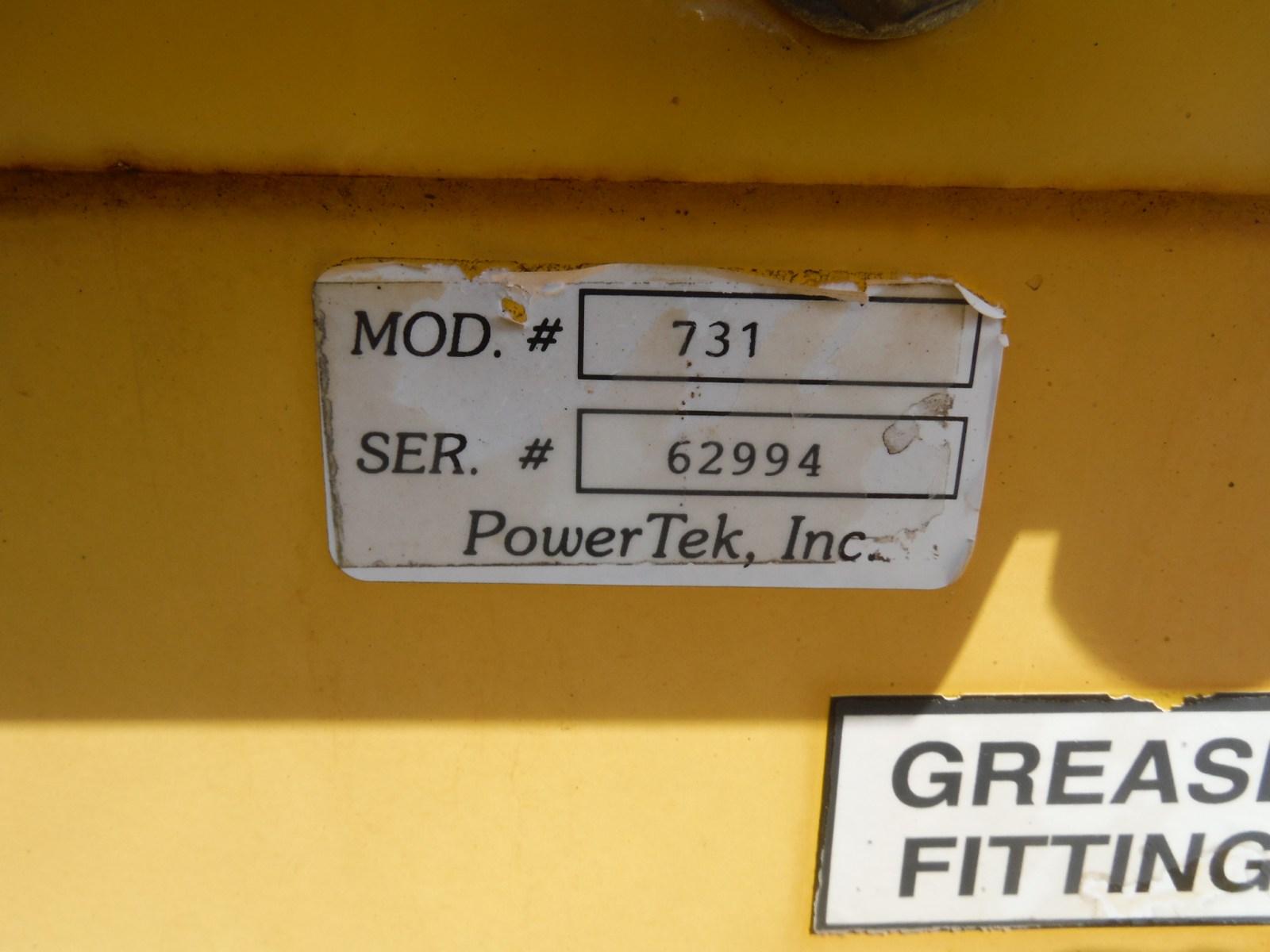 PowerTek 6" Portable Chipper: Trailer-mtd., Vanguard Gas Eng.