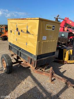 Cat Portable Generator: 45KW, Single Phase, Meter Shows 3949 hrs