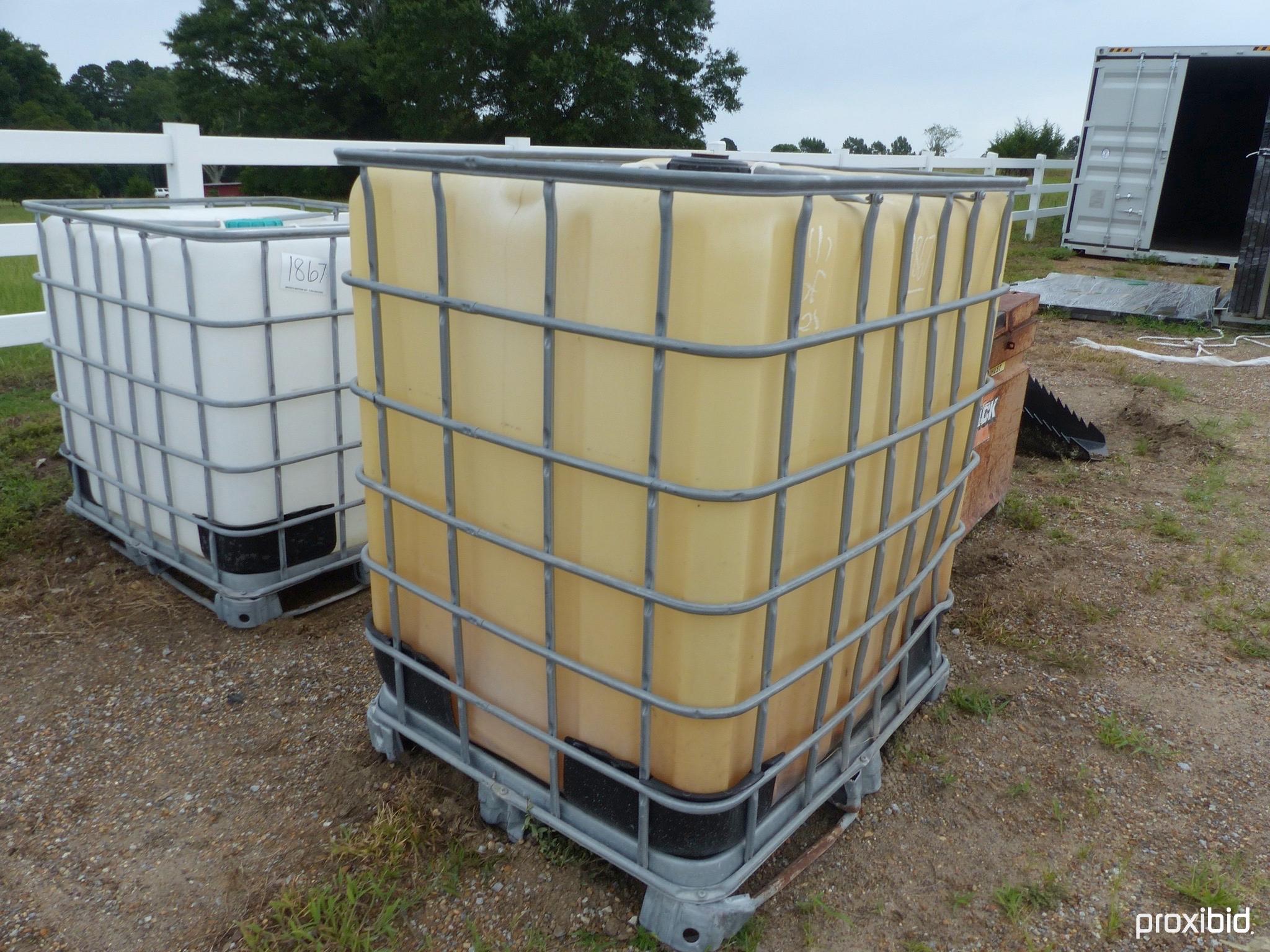 (2) Plastic Water Tanks