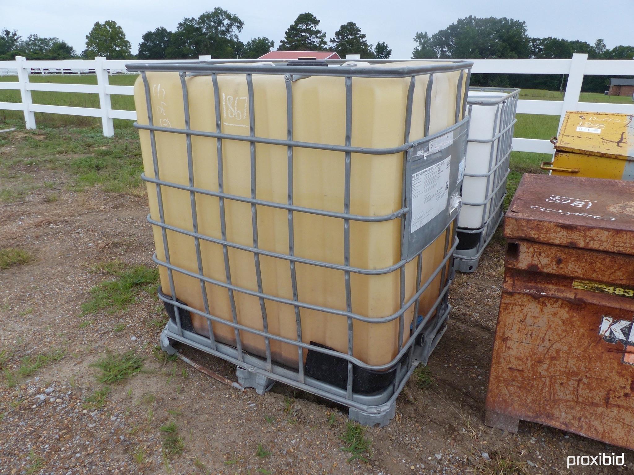 (2) Plastic Water Tanks