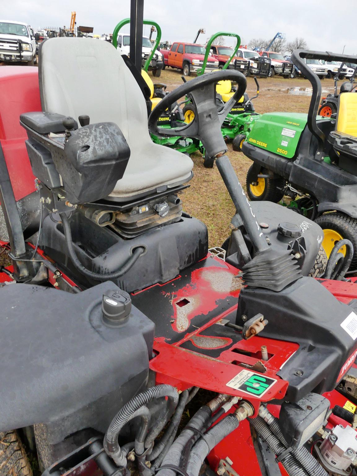 Toro Groundsmaster 4300D Rotary Mower, s/n 310000341: Meter Shows 3884 hrs