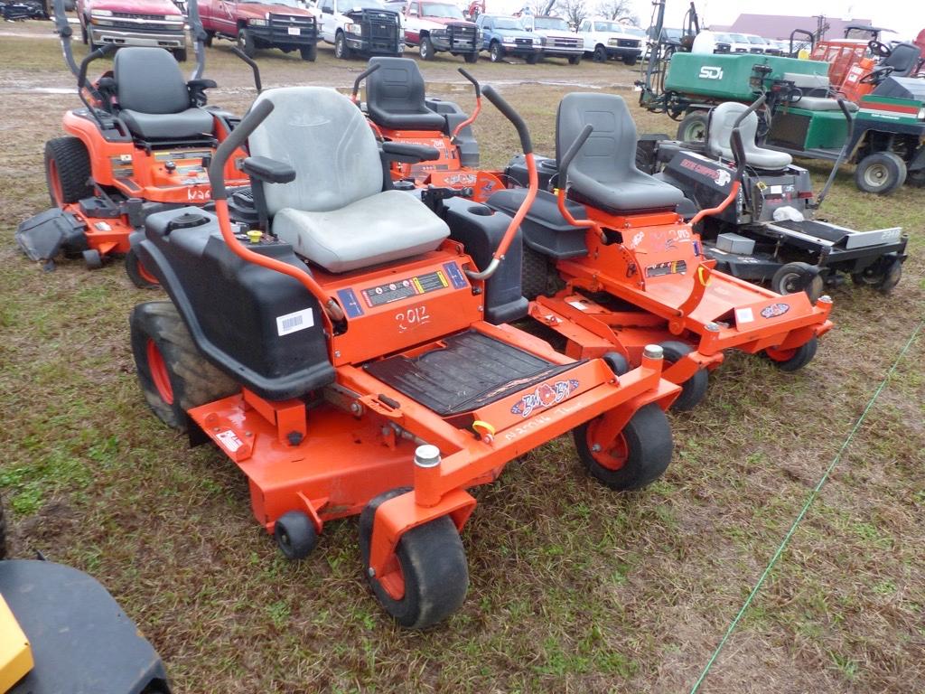 Bad Boy 5000ZT Zero-turn Mower, s/n 2102620: Kohler 27hp Pro Series Eng., 5