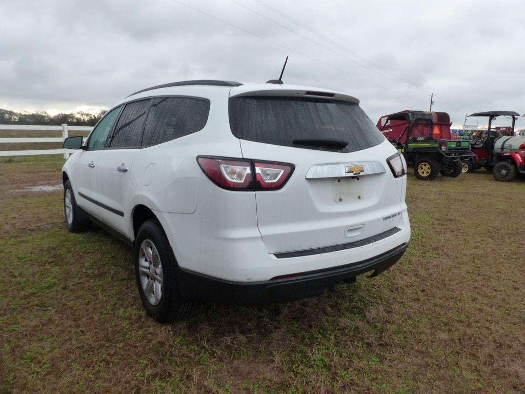 2016 Chevy Traverse LS, s/n 1GNKRFKDXGJ273248 (Title Delay): Odometer Shows