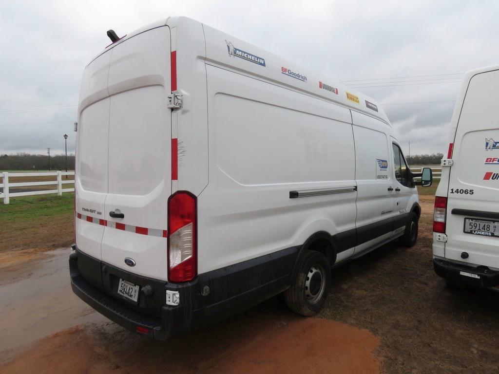 2016 Ford T350 Cargo Van, s/n 1FTBW3XM1GKB07235: Odometer Shows 426K mi.