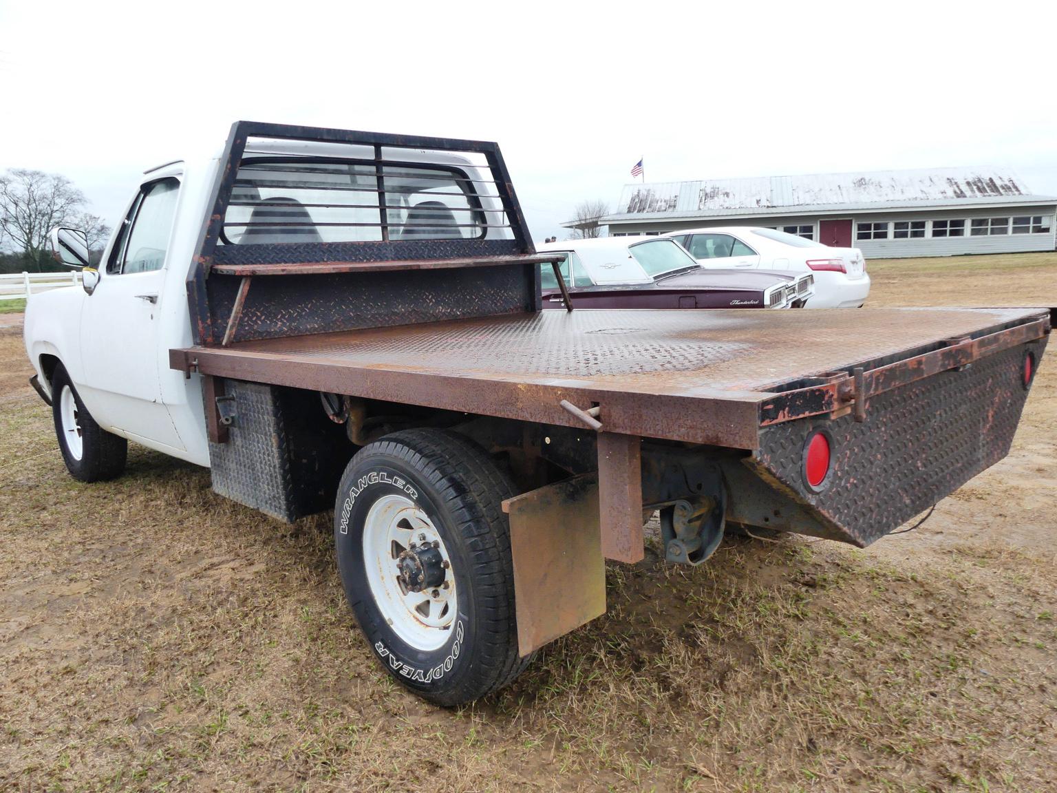 1980 Dodge Flatbed Truck, s/n 024JTAS127002 (Inoperable)