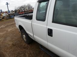 2008 Ford F250 4WD Pickup, s/n 1FTSX21548ED56718: Super-duty (Owned by Alab