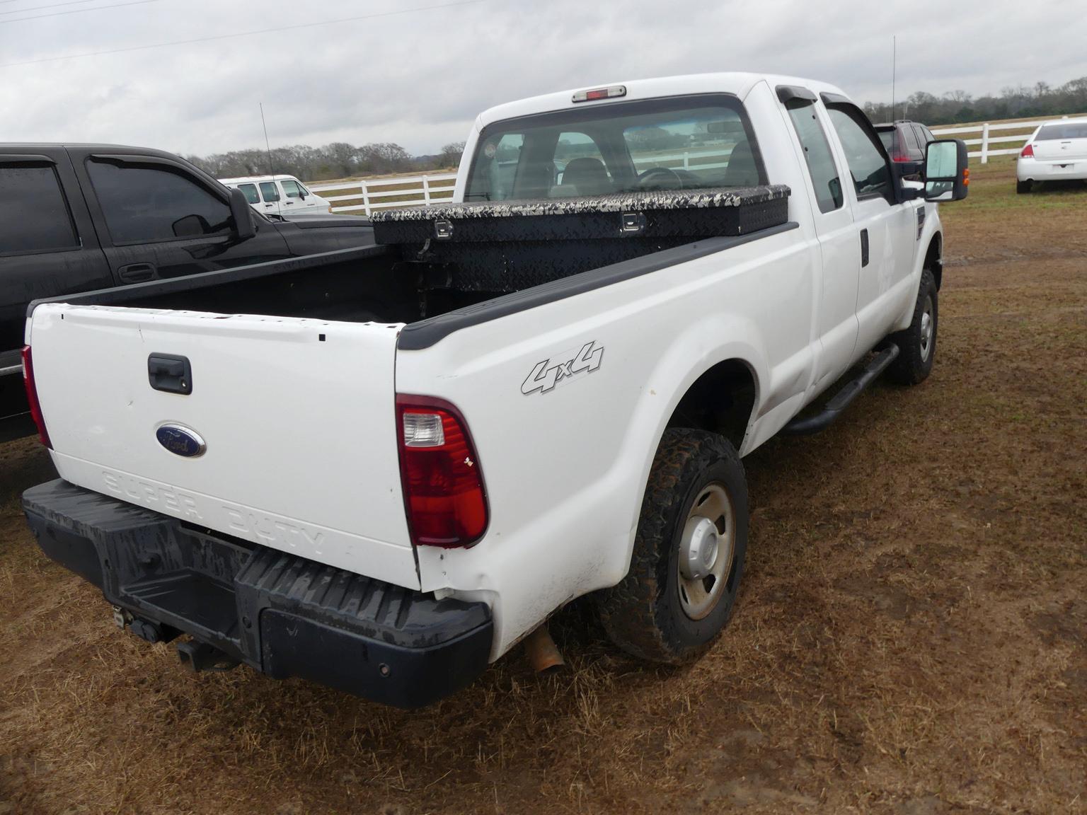 2008 Ford F250 4WD Pickup, s/n 1FTSX21548ED56718: Super-duty (Owned by Alab