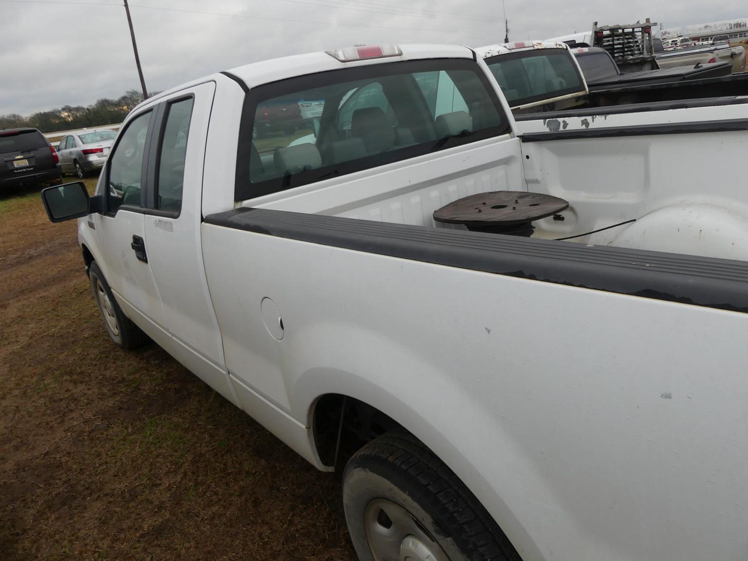 2007 Ford F150 Pickup, s/n 1FTRX12W27NA68002: Odometer Shows 138K mi. (Owne