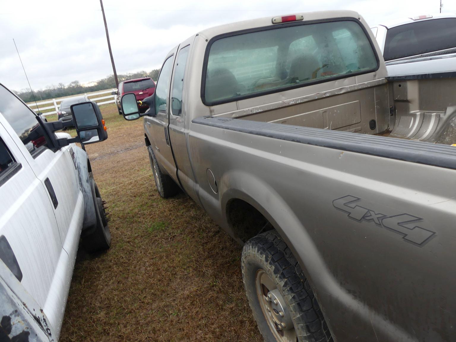 2006 Ford F250 Truck, s/n 1FTSX21P76EB57700: 6.0 Powerstroke, Odometer Show