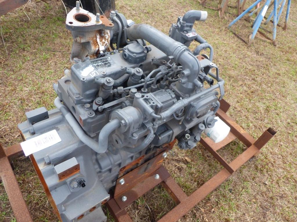 Kubota 4-cyl Diesel Engine (Salvage): Out of Kubota SVL95